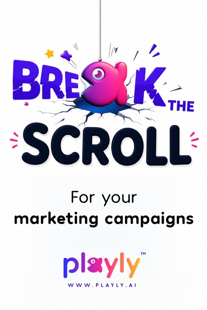 stop scroll and gamify your marketing campaigns